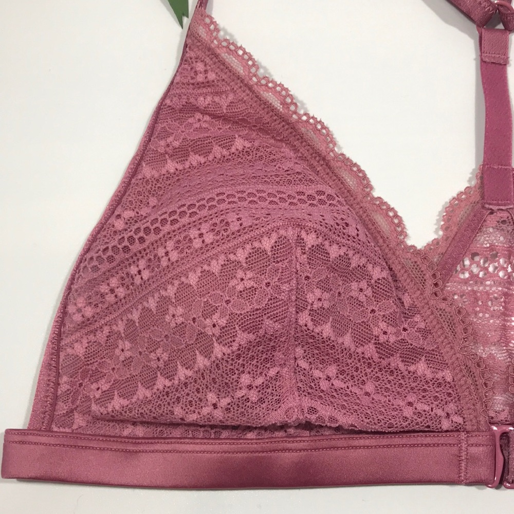 Victoria’s Secret Front Close Bralette Dusty Rose - Picture 9 of 13